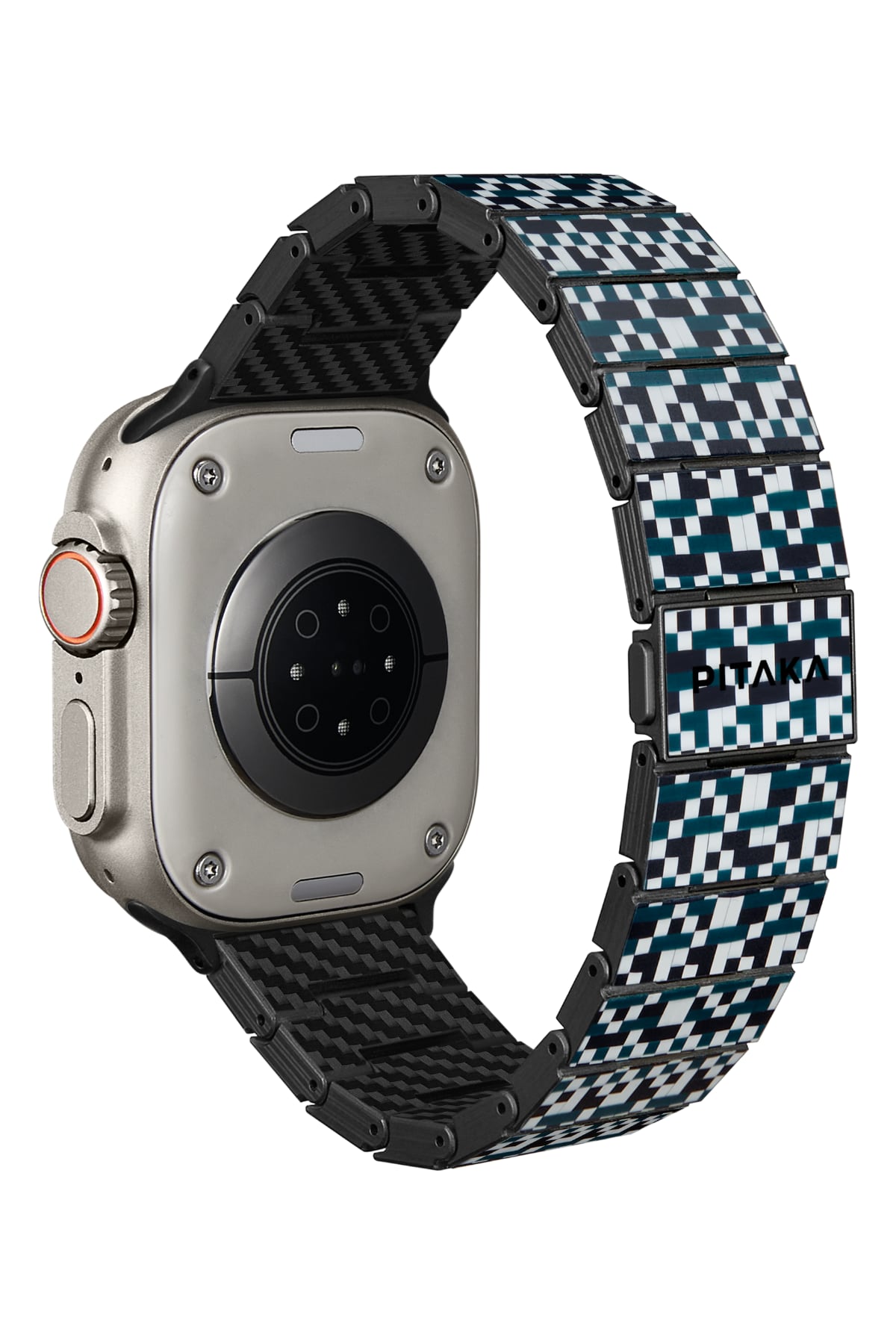 Pitaka Apple Watch / Ultra Karbon Fiber Kordon Mosaic