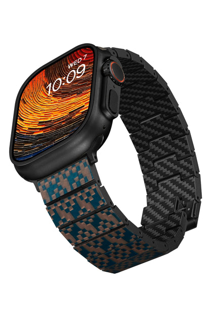 Pitaka Apple Watch / Ultra Karbon Fiber Kordon Stairs