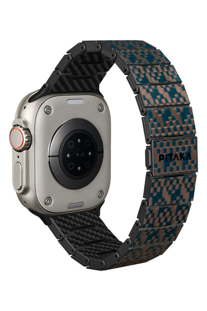 Pitaka Apple Watch / Ultra Karbon Fiber Kordon Stairs