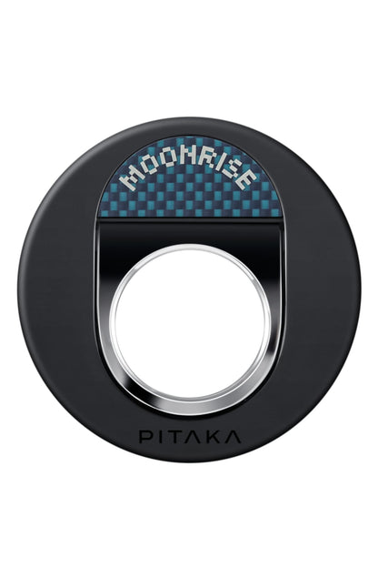 Pitaka Aramid Fiber MagEZ Grip 3 Magsafe Magnetik Ring Stand Telefon Tutucu Moonrise