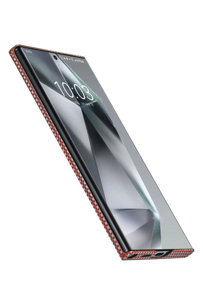 Bonefire Samsung Galaxy S24 Ultra Kılıf Magsafe Uyumlu 1500D Aramid Fiber