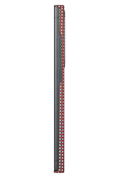 Pitaka Bonefire Samsung Galaxy S24 Ultra Kılıf Magsafe Uyumlu 1500D Aramid Fiber
