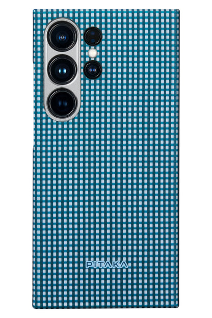 Pitaka Ice Sea Samsung Galaxy S24 Ultra Kılıf Magsafe Uyumlu 1500D Aramid Fiber