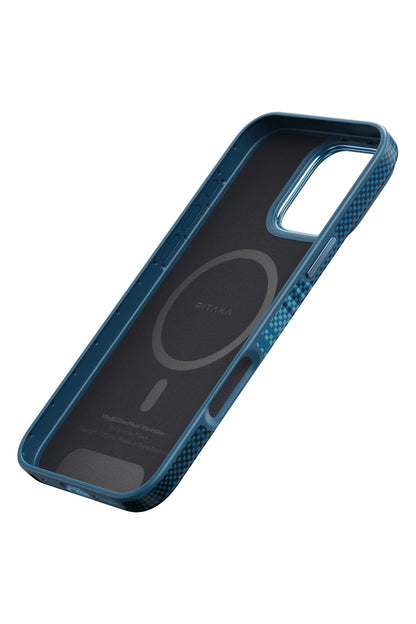 Pitaka Military-Grade iPhone 16 Pro MagSafe Uyumlu Aramid Fiber Kılıf Moonrise