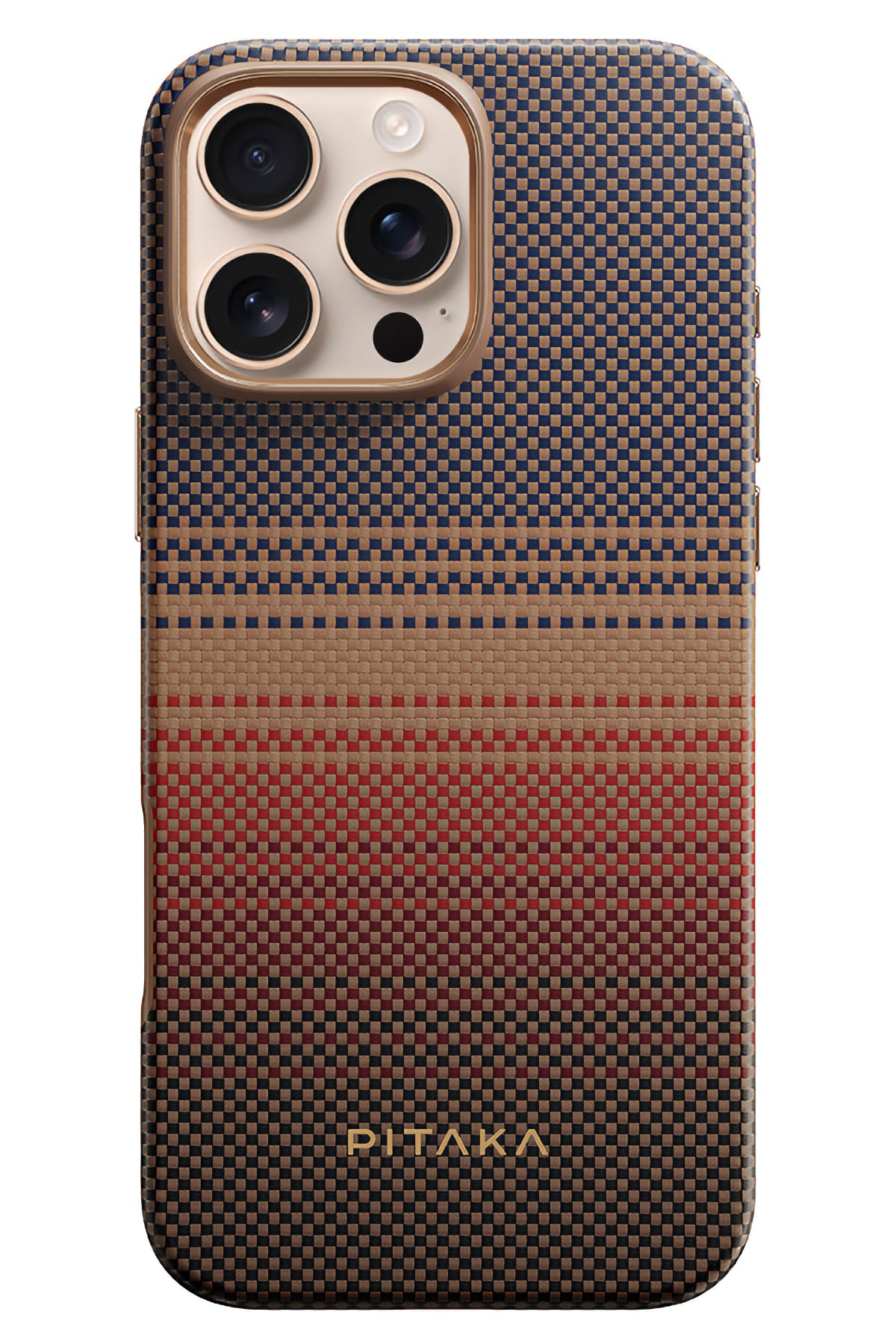 Military-Grade iPhone 16 Pro Max MagSafe Uyumlu Aramid Fiber Kılıf Sunset
