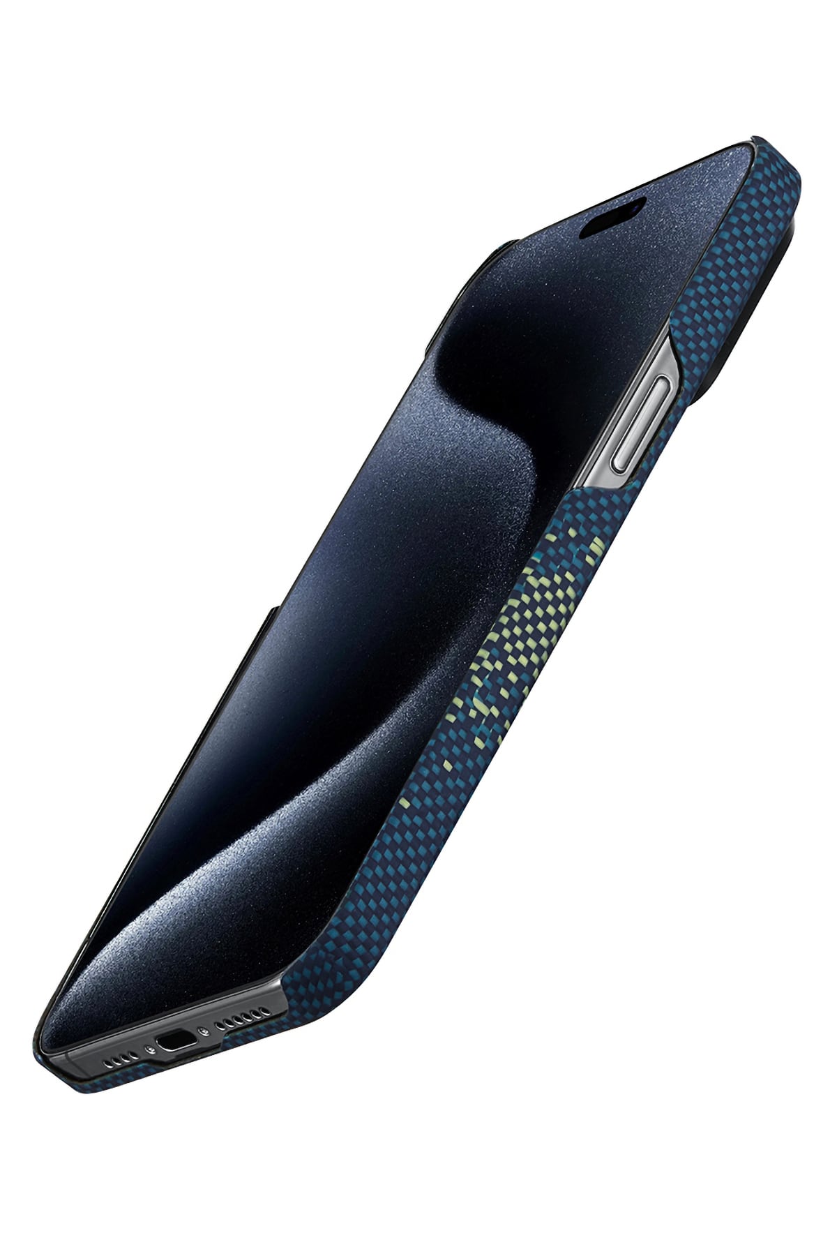 Starpeak iPhone 15 Pro MagSafe Uyumlu Aramid Fiber Kılıf Milky Way Galaxy