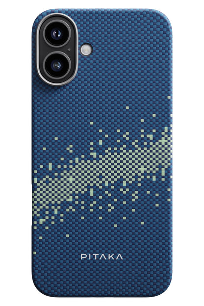 Starpeak iPhone 16 MagSafe Uyumlu Aramid Fiber Kılıf Milky Way Galaxy
