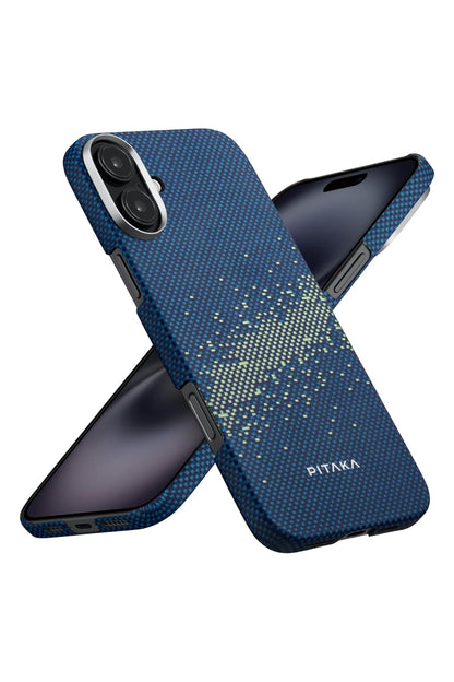 Starpeak iPhone 16 MagSafe Uyumlu Aramid Fiber Kılıf Milky Way Galaxy