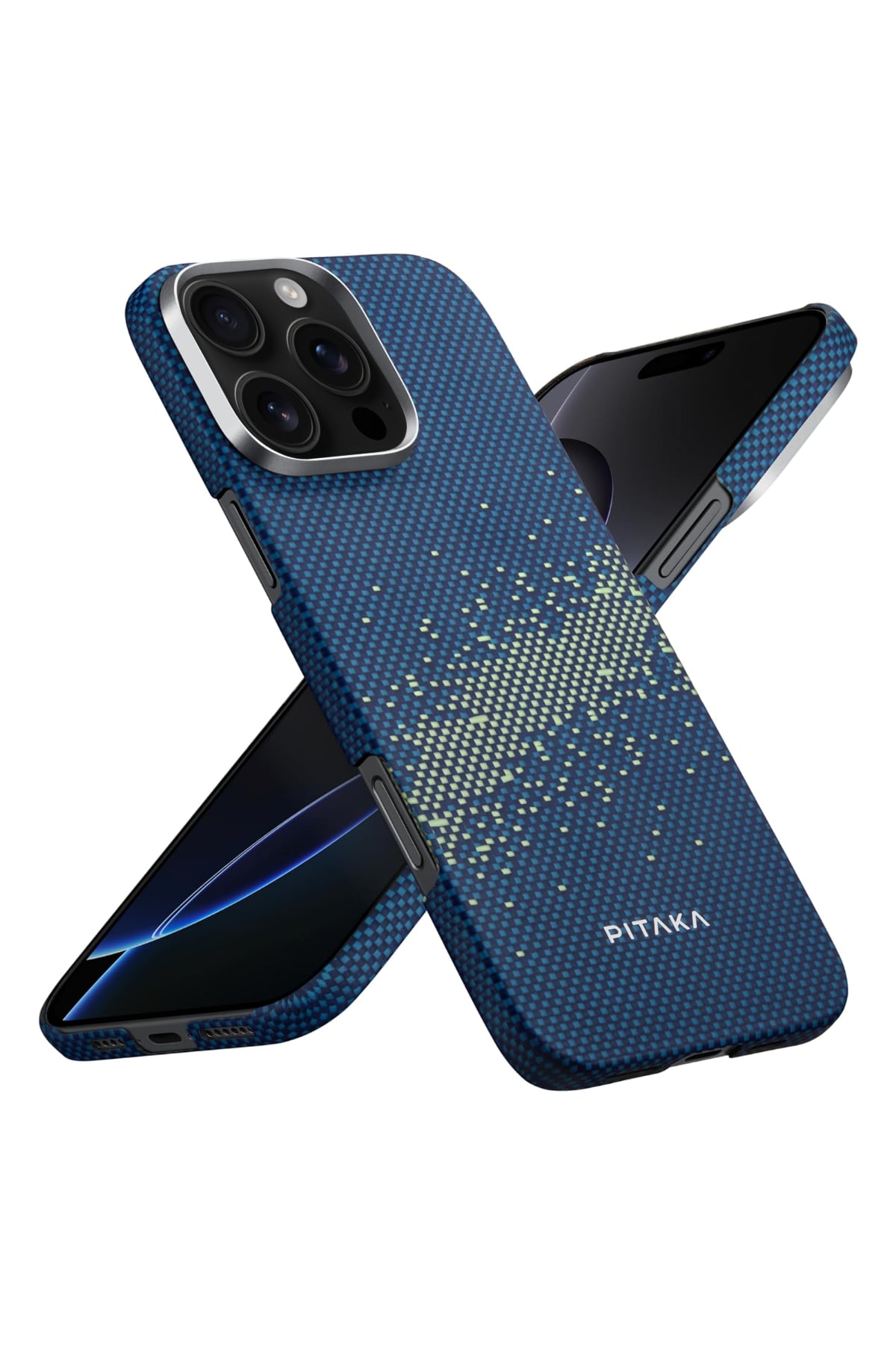 Starpeak iPhone 16 Pro Max MagSafe Uyumlu Aramid Fiber Kılıf Milky Way Galaxy