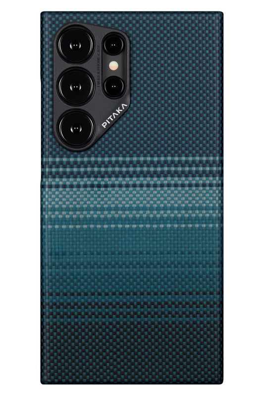 Tactile Woven Galaxy S24 Ultra MagSafe Uyumlu Aramid Fiber Kılıf Moonrise