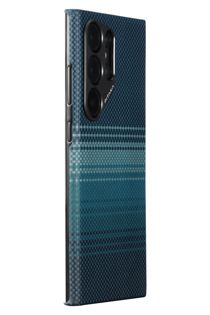 Tactile Woven Galaxy S24 Ultra MagSafe Uyumlu Aramid Fiber Kılıf Moonrise