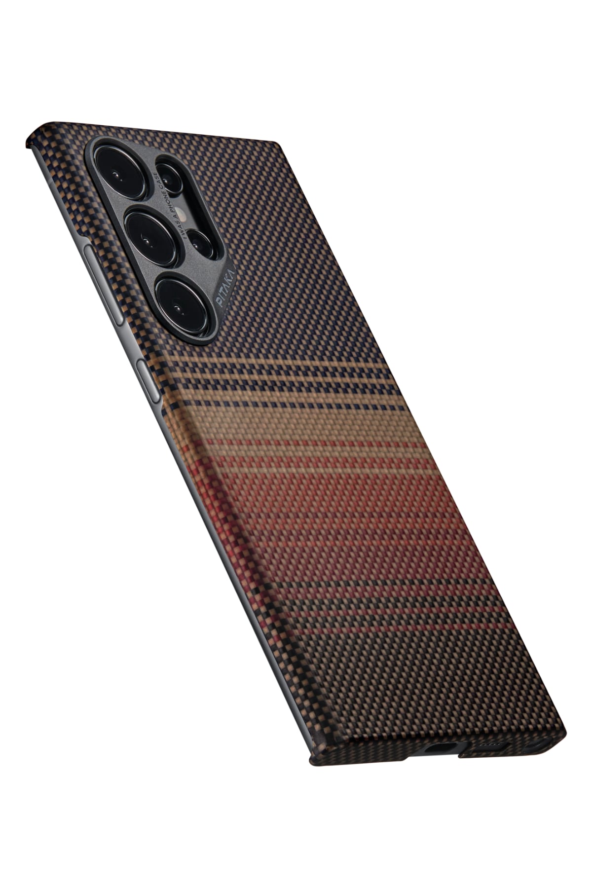 Tactile Woven Galaxy S24 Ultra MagSafe Uyumlu Aramid Fiber Kılıf Sunset