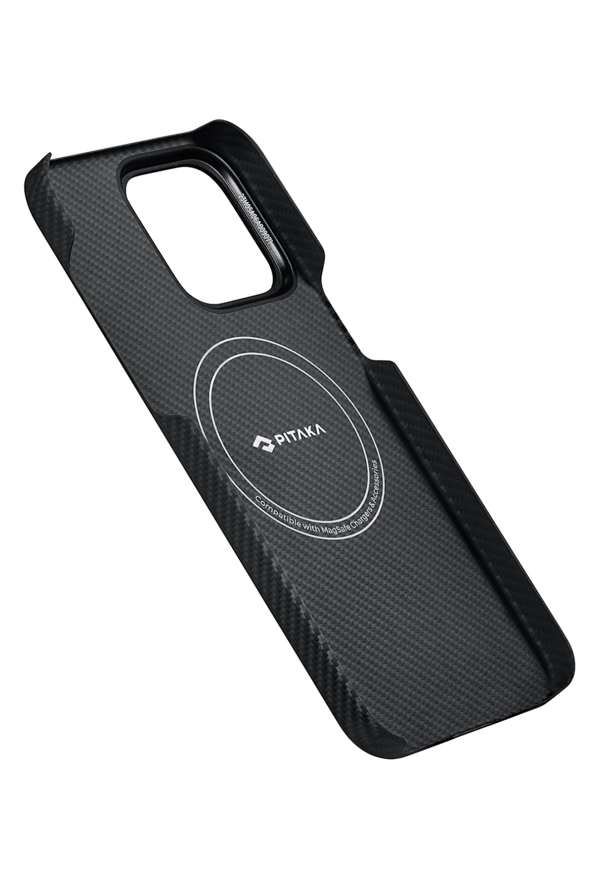Tactile Woven iPhone 15 Pro MagSafe Uyumlu 600D Aramid Fiber Kılıf Rhapsody