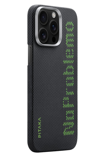 Pitaka Tactile Woven iPhone 15 Pro MagSafe Uyumlu Kılıf No Problemo
