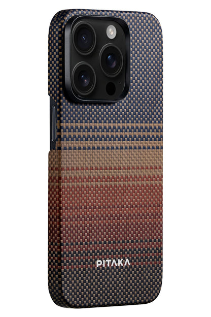 Tactile Woven iPhone 15 Pro MagSafe Uyumlu Kılıf Sunset