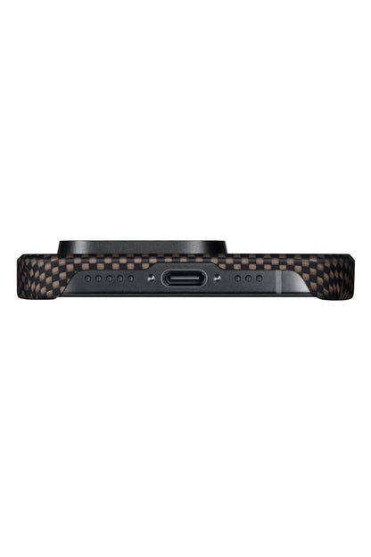 Pitaka Tactile Woven iPhone 15 Pro MagSafe Uyumlu Kılıf Sunset