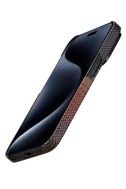 Tactile Woven iPhone 15 Pro Max MagSafe Uyumlu Kılıf Sunset
