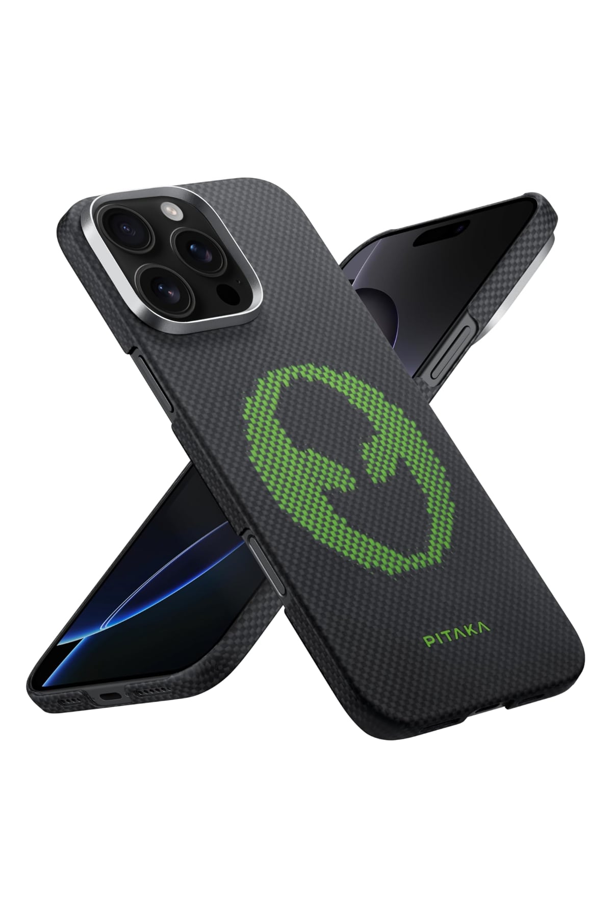 Tactile Woven iPhone 16 Pro MagSafe Uyumlu Kılıf Alien