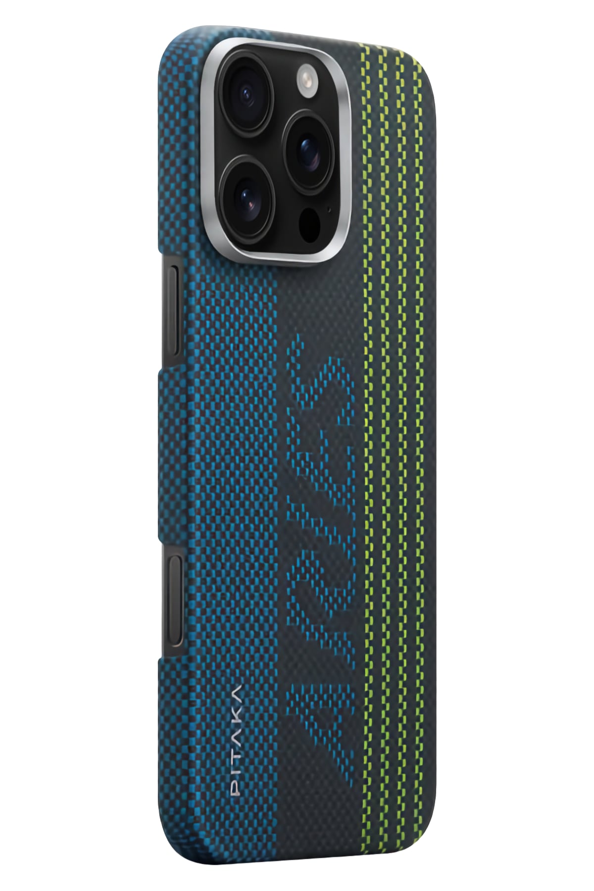 Pitaka Tactile Woven iPhone 16 Pro MagSafe Uyumlu Kılıf Credit Card