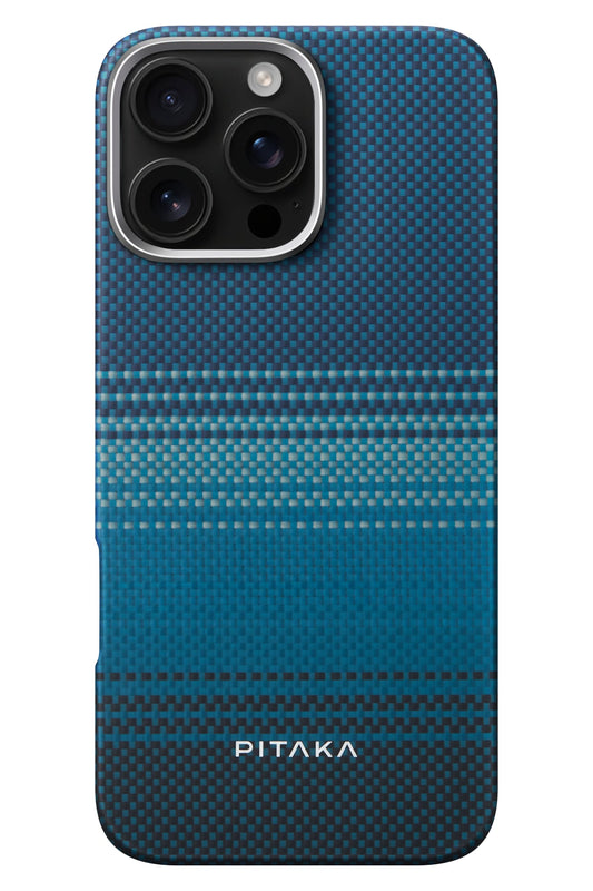 Pitaka Tactile Woven iPhone 16 Pro MagSafe Uyumlu Kılıf Moonrise