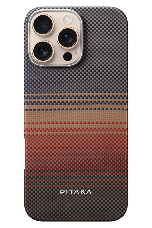 Tactile Woven iPhone 16 Pro MagSafe Uyumlu Kılıf Sunset