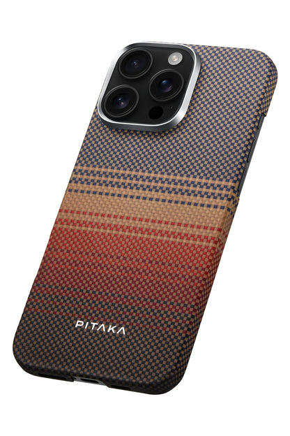 Tactile Woven iPhone 16 Pro MagSafe Uyumlu Kılıf Sunset