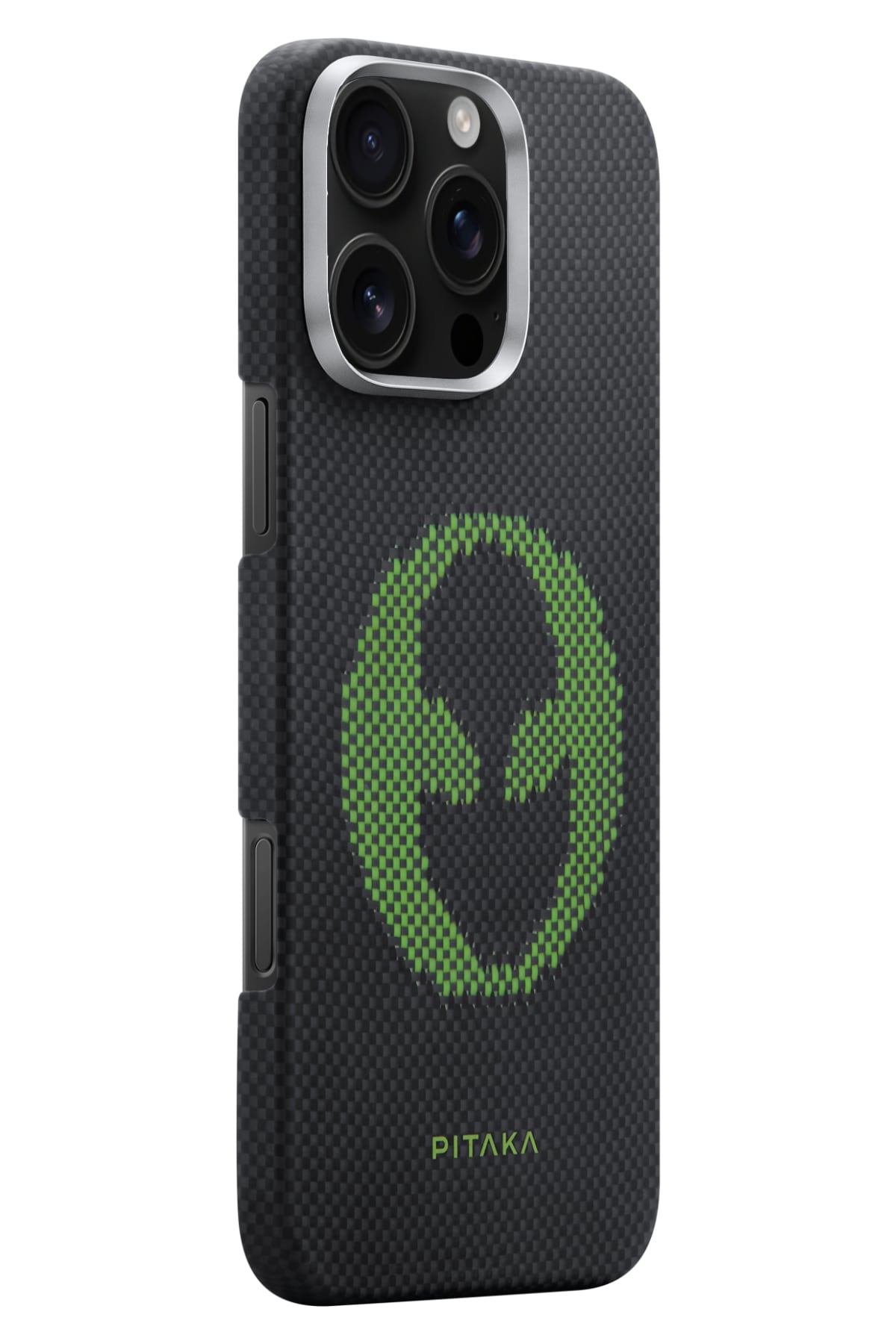 Tactile Woven iPhone 16 Pro Max MagSafe Uyumlu Kılıf Alien