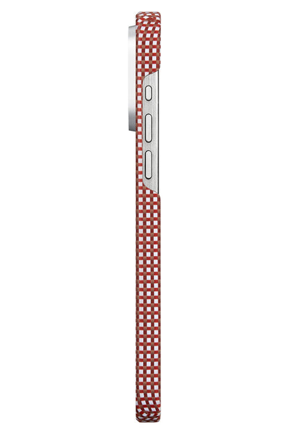 Pitaka Ultra Slim AWA iPhone 15 Pro Max MagSafe Uyumlu 600D Aramid Fiber Kılıf Bonfire