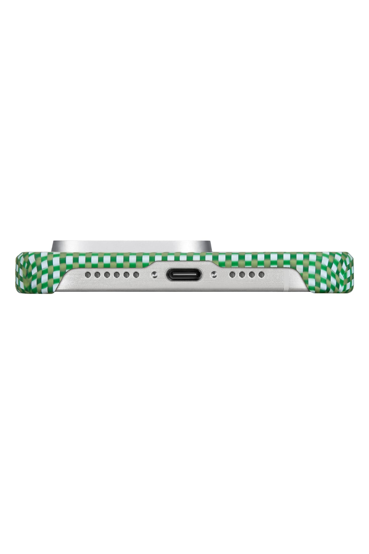 Pitaka Ultra Slim AWA iPhone 15 Pro Max MagSafe Uyumlu 600D Aramid Fiber Kılıf Forest