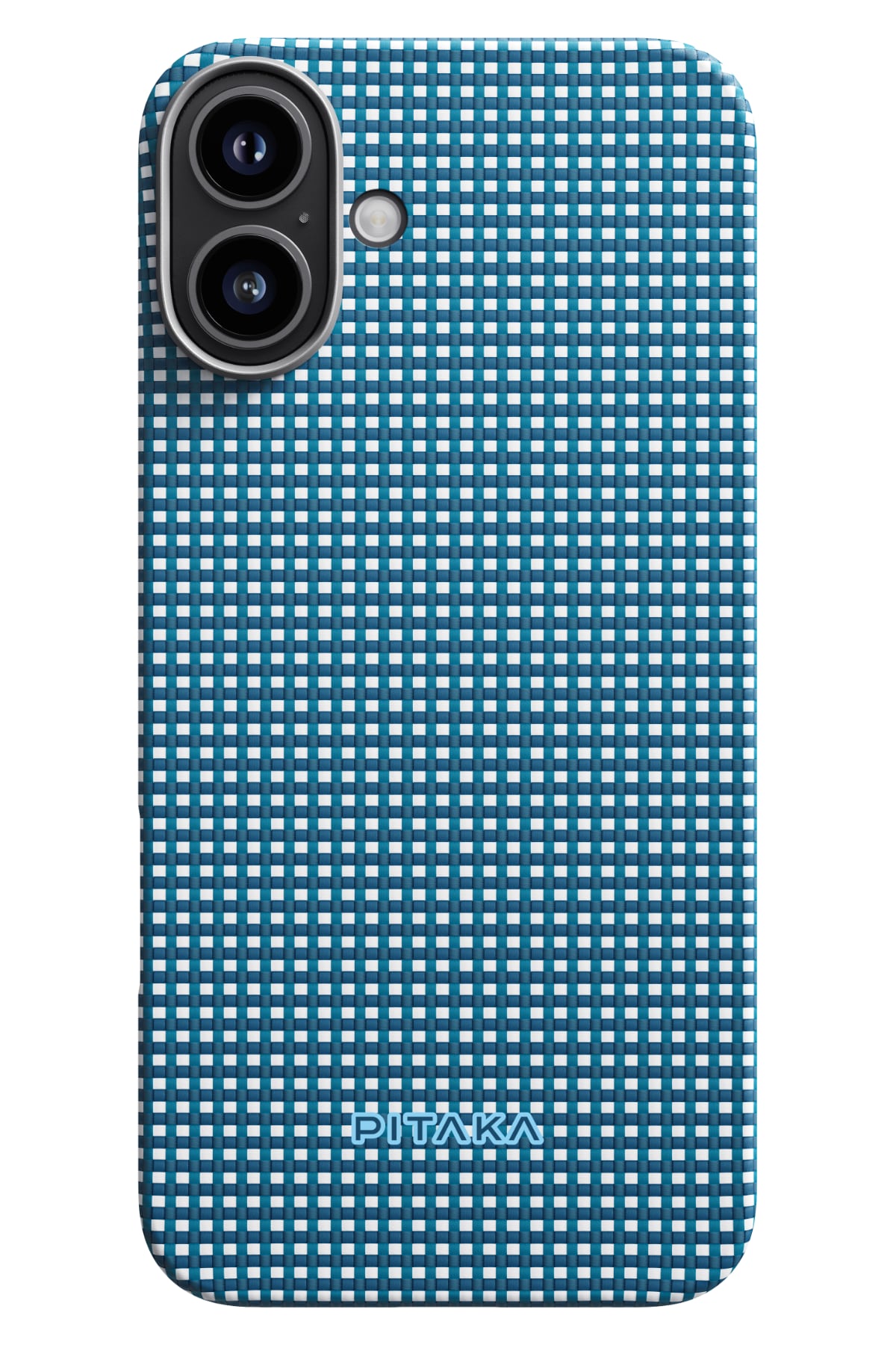 Ultra Slim iPhone 16 Plus MagSafe Uyumlu Aramid Fiber Kılıf Ocean Blue