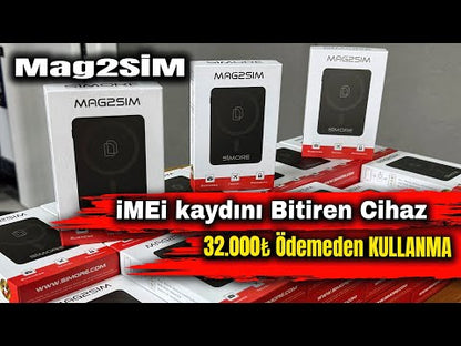 Mag2sim Yurtdışı Kapalı iPhone Şebeke verici WİFİ yönlendirici modem.