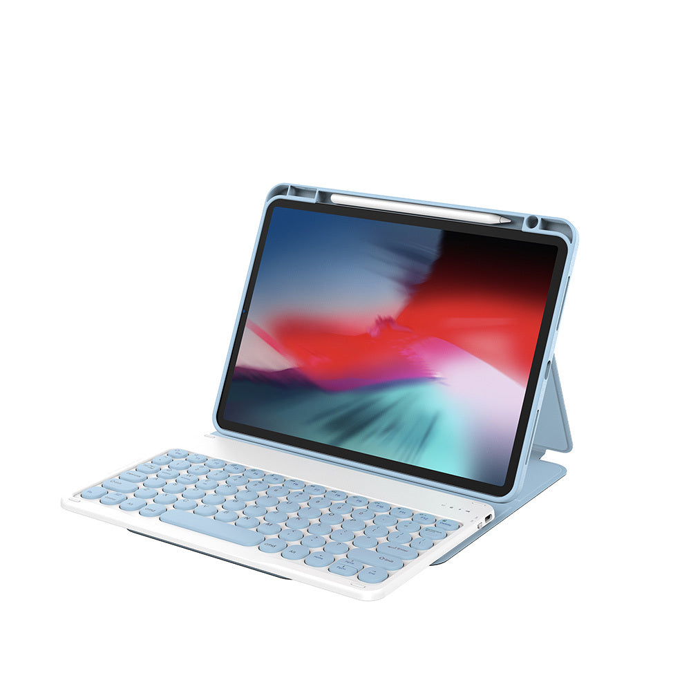 Protective Gizli Kalem Bölmeli Klavyeli iPad Kılıf