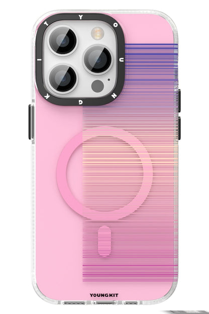 Youngkit Pure iPhone 14 Pro Magsafe Pembe Kılıf