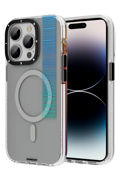 Youngkit Pure iPhone 14 Pro Magsafe Gri Kılıf