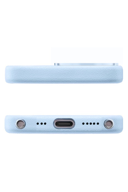 Pynana Dancing Circle iPhone 15 Pro Max Standlı Kılıf Magsafe Uyumlu Mavi