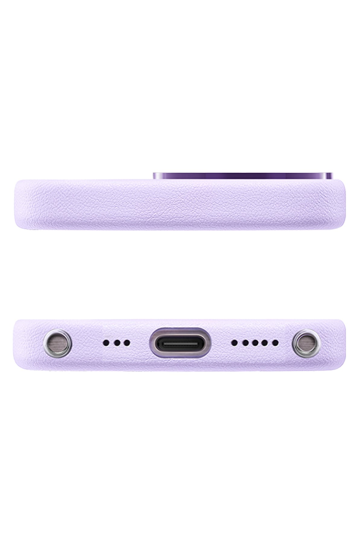Pynana Dancing Circle iPhone 16 Pro Max Standlı Kılıf Magsafe Uyumlu Lila