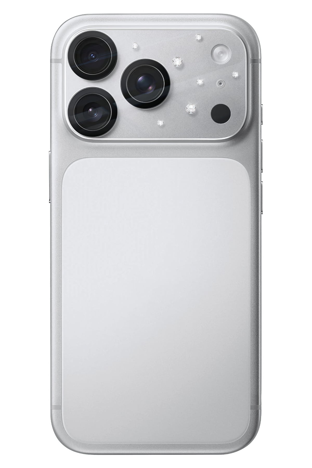Pynana iPhone 17 Pro / Max Diamond Sky Serisi Taşlı Kamera Ada Lens Koruyucu Şeffaf