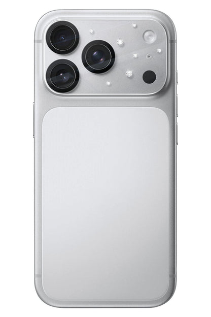 Pynana iPhone 17 Pro / Max Diamond Sky Serisi Taşlı Kamera Ada Lens Koruyucu Şeffaf