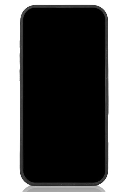 Pynana Metal Diamond iPhone 16 Pro Kılıf Siyah
