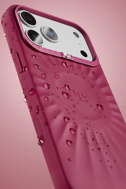 Pynana Starlight iPhone 16 Pro Kılıf Magsafe Uyumlu Bordo (Kopya)
