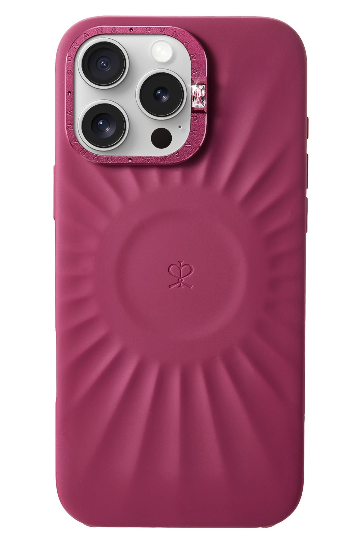 Pynana Starlight iPhone 16 Pro Max Kılıf Magsafe Uyumlu Bordo