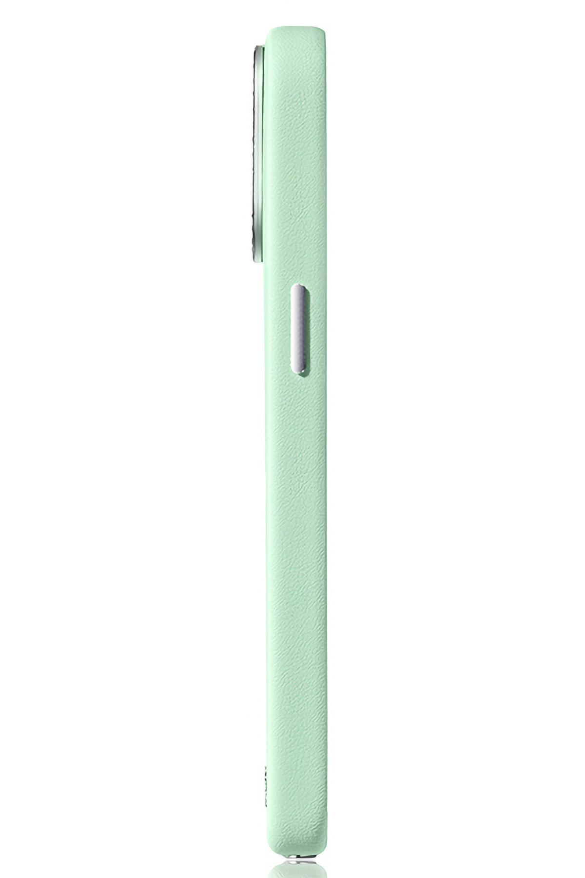 Pynana Starry iPhone 14 Pro Deri Kılıf Yeşil