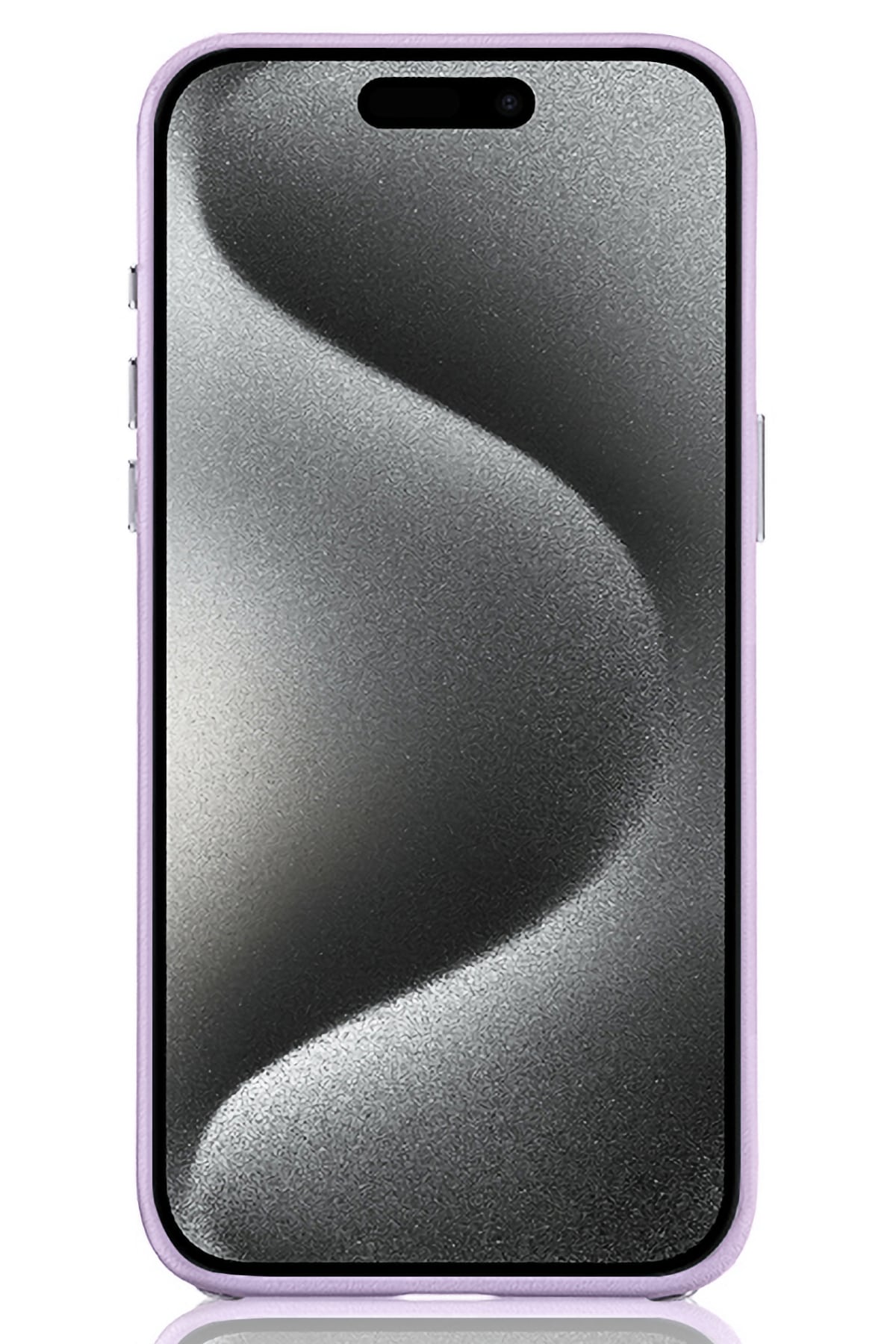 Pynana Starry iPhone 15 Deri Kılıf Lila