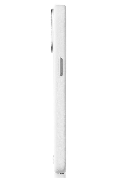 Pynana Starry iPhone 16 Pro Max Deri Kılıf Magsafe Uyumlu Beyaz