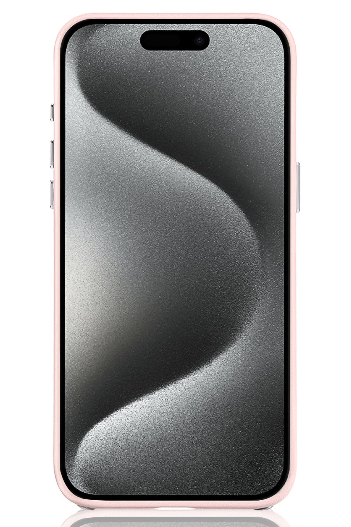 Pynana Starry iPhone 16 Pro Max Deri Kılıf Magsafe Uyumlu Pembe