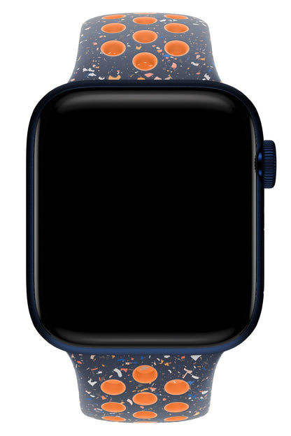 Apple Watch Uyumlu Silikon Delikli Spor Kordon Rios