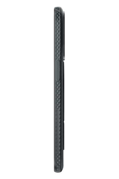 Youngkit Rock iPhone 15 Pro Max Uyumlu Magsafe Buzlu Siyah Stand Kılıf