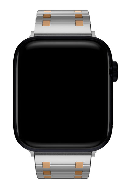 Apple Watch Uyumlu Royal Edition Çelik Kordon Roz