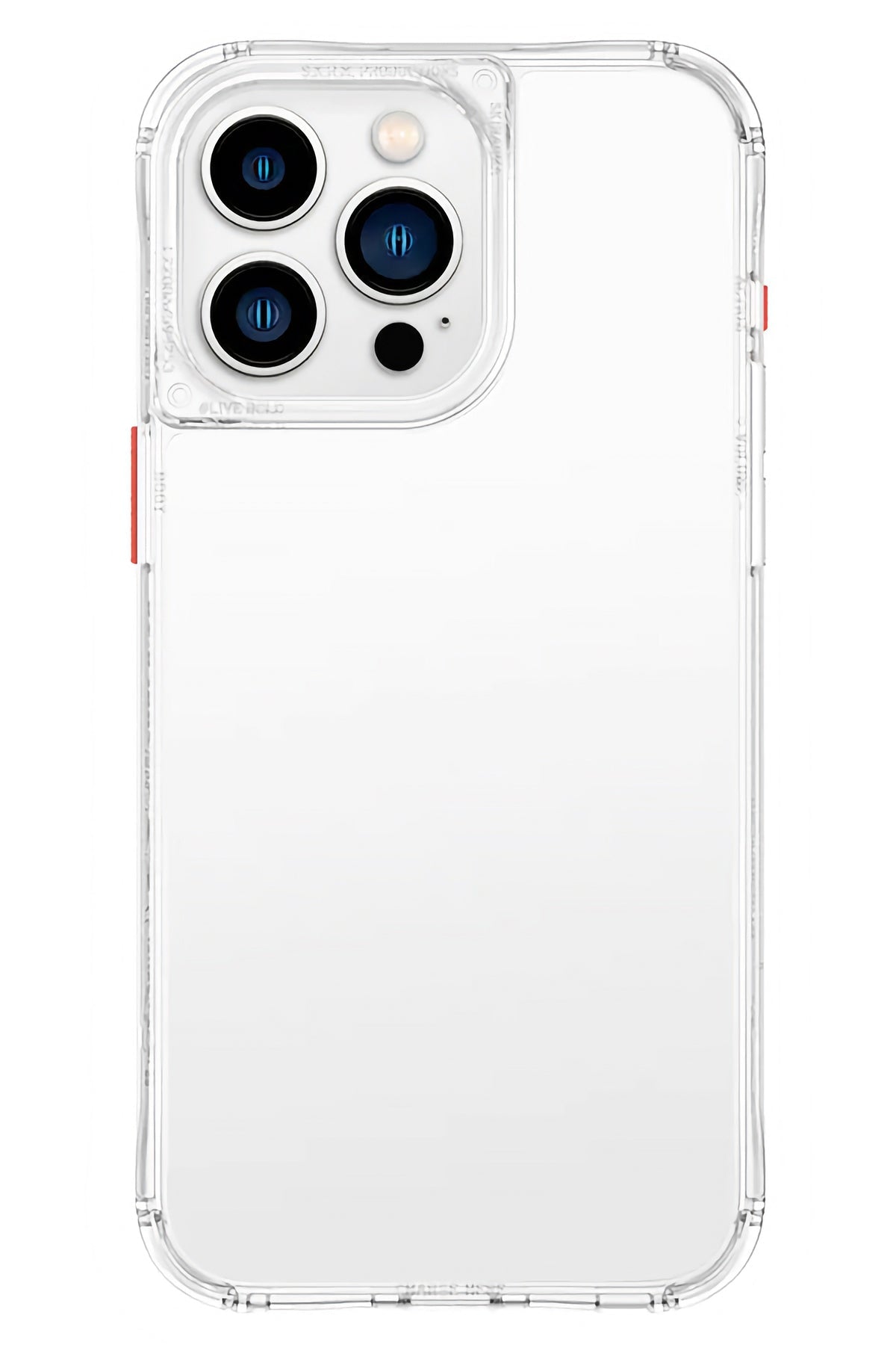 Skinarma Saıdo iPhone 15 Pro uyumlu Şeffaf Kılıf