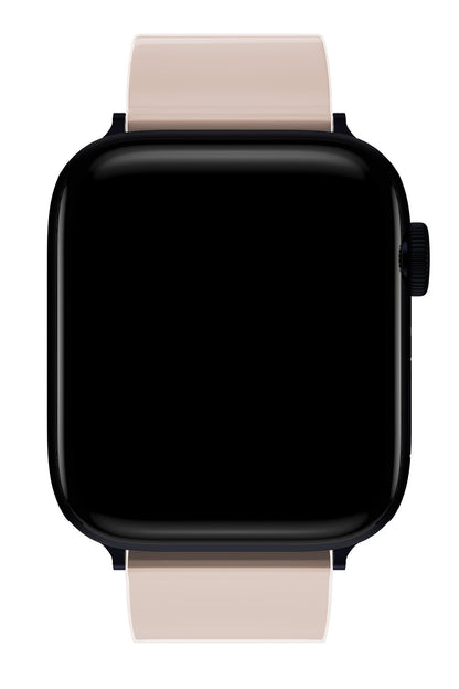 Apple Watch Uyumlu Jina Loop Yumuşak Silikon Kordon Sandbank